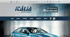 Desktop Screenshot of italiaautopecas.com.br